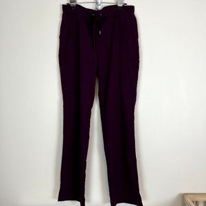 Grey's Anatomy Women's Medium Scrub Pants Wine